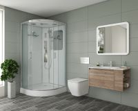 Душевая кабина Niagara Premium 100x100 NG-6002-01G с гидромассажем — фото 2, Душевые кабины