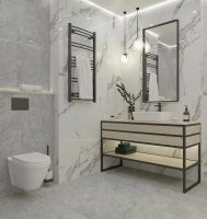 Керамогранит Royce Tile Silver Cascade Polished R_PR2016 60х120 см — фото 6, Керамогранит