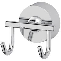 Двойной крючок FBS Nostalgy 002 Хром — фото 1, Крючки для полотенец