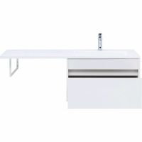 Товар: Тумба с раковиной Aquanet Токио 130 R 239218 подвесная Белая - фото 7 Тумба с раковиной Aquanet Токио 130 R 239218 подвесная Белая — фото 7, Тумбы с раковиной