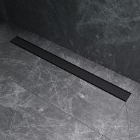 Душевой лоток AM.PM PrimeFlow 90 с Черной матовой решеткой / под плитку Tile арт-W02SC-U11-090-04BM — фото 6, Душевые лотки