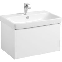 Тумба под раковину Aquaton Асти 70 1A263001AX2B0 подвесная Белая — фото 1, Тумбы под раковину