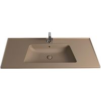 Раковина Flaminia Bloom 100 BM105L/1.7006 Fango — фото 1, Раковины