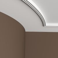 Карниз гибкий Европласт 1.50.258 2000x27x25 мм — фото 2, Карнизы