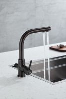 Товар: Смеситель для кухни Paulmark Essen Es213011-GM Вороненая сталь - фото 11 Смеситель для кухни Paulmark Essen Es213011-GM Вороненая сталь — фото 11, Смесители