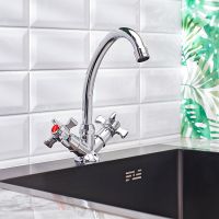 Смеситель для кухни Ростовская Мануфактура Сантехники Boou BA5333-8F-B723 Хром — фото 4, Смесители