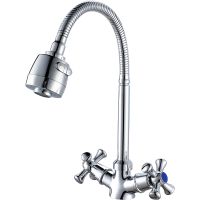 Смеситель для кухни Ростовская Мануфактура Сантехники SL138-279F Хром — фото 1, Смесители