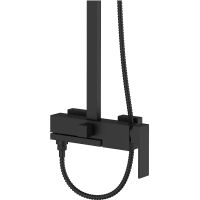 Душевая система Agger Great Черная матовая арт-A2893344 — фото 8, Душевые стойки