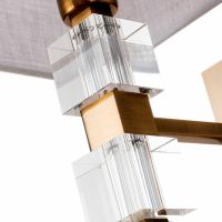 Настенный светильник Artelamp North A5896AP-1PB Белый Полированная медь — фото 3, Светильники