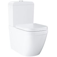 Чаша унитаза-компакт Grohe Euro Ceramic 39338000 без сиденья — фото 1, Напольные унитазы
