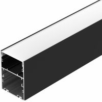 Профиль алюминиевый Arlight 036138 подвесной Черный — фото 1, Профили для светодиодных лент