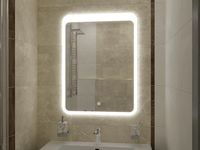 Зеркало Континент Lacio 700х900 ЗЛП755 с подсветкой с сенсорным выключателем — фото 7, Зеркала в ванную комнату