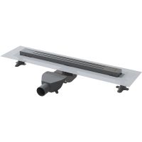 Душевой лоток Boheme Premium Trendy 60 983-60-GM с решеткой Оружейная сталь — фото 1, Душевые лотки