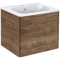 Тумба под раковину Vincea Paola 60 VMC-2P600VO подвесная V.Oak — фото 1, Тумбы под раковину