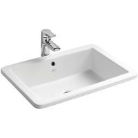 Раковина Ideal Standard Strada 59 K078001 Euro White — фото 1, Раковины встраиваемые сверху