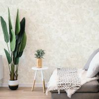 Обои Prima Italiana Arte Bella 80321 Винил на флизелине (1,06*10) Бежевый/Золото, Абстракция/Цветы — фото 2, Обои для стен