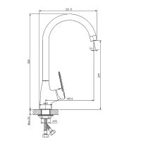 Товар: Смеситель для кухни Koller Pool Line LN0500 Хром - фото 2 Смеситель для кухни Koller Pool Line LN0500 Хром — фото 2, Смесители
