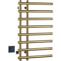 Электрический полотенцесушитель Boheme Uno 722-MG Золото матовое — фото 1, Электрические полотенцесушители