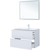 Товар: Тумба под раковину Aquanet Арт 90 313256 подвесная Белая матовая - фото 11 Тумба под раковину Aquanet Арт 90 313256 подвесная Белая матовая — фото 11, Мебель для ванной