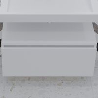 Тумба Boheme Armadi Art Vallessi UNO-S 60 897-060-W подвесная White — фото 1, Мебель для ванной