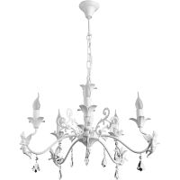 Люстра Artelamp Angelina A5349LM-5WH Белая — фото 1, Люстры