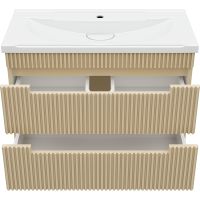 Товар: Тумба с раковиной Brevita Ariana 80 УТ000015746 подвесная Капучино - фото 3 Тумба с раковиной Brevita Ariana 80 УТ000015746 подвесная Капучино — фото 3, Мебель для ванной