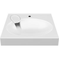 Раковина Paola Liguria 60x50 на стиральную машину Белая глянцевая — фото 1, Раковины