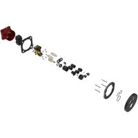 Смеситель для душа Vincea VSCV-322T-MMB с термостатом Черный матовый — фото 4, Смеситель для душа