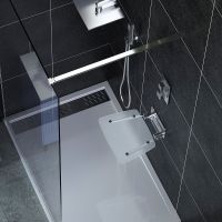 Товар: Сиденье для душа Black&White 0883000 Белое матовое крепеж Хром - фото 3 Сиденье для душа Black&White 0883000 Белое матовое крепеж Хром — фото 3, Сиденья