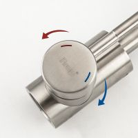 Товар: Смеситель для кухни Frap H899 F44899 Сатин - фото 3 Смеситель для кухни Frap H899 F44899 Сатин — фото 3, Смесители