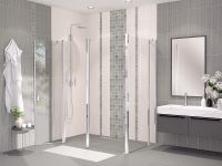 Керамическая плитка Azori Grazia Grey настенная 20,1х40,5 см — фото 2, Керамическая плитка