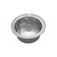 Кухонная мойка ZorG Rx ZR-510/205 Матовый хром — фото 1, Кухонные мойки