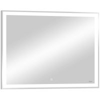 Товар: Зеркало Reflection Double 800х600 RF4614DB с подсветкой с сенсорным выключателем, диммером и часами - фото 3 Зеркало Reflection Double 800х600 RF4614DB с подсветкой с сенсорным выключателем, диммером и часами — фото 3, Зеркала в ванную комнату