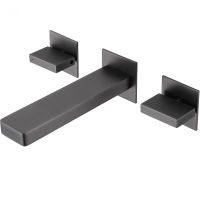 Смеситель для раковины Abber Daheim AF82122NG Никель — фото 1, Смесители для раковины