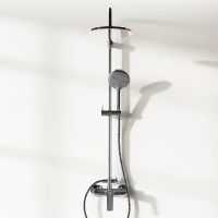 Душевая система Damixa Jupiter Хром арт-977710000 — фото 3, Душевые стойки