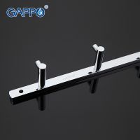 Товар: Вешалка для полотенец Gappo G202-3 Хром - фото 4 Вешалка для полотенец Gappo G202-3 Хром — фото 4, Крючки для полотенец
