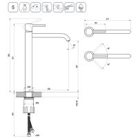 Товар: Смеситель для раковины Ravak Espirit ES 015.00CR X070194 Хром - фото 4 Смеситель для раковины Ravak Espirit ES 015.00CR X070194 Хром — фото 4, Смесители