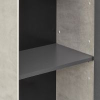 Товар: Подвесной шкаф Aquaton Сохо 35 1A258403AJ9A0 Слэйт Галька серая - фото 5 Подвесной шкаф Aquaton Сохо 35 1A258403AJ9A0 Слэйт Галька серая — фото 5, Шкафы для ванной