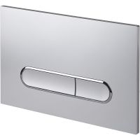 Товар: Клавиша смыва Esbano OVL-17MC ESINOVL17MC Хром матовый - фото 2 Клавиша смыва Esbano OVL-17MC ESINOVL17MC Хром матовый — фото 2, Комплектующие для душевого оборудования