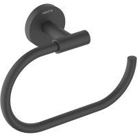 Полотенцедержатель Aquatek Оберон AQ4221MB Черный матовый — фото 1, Полотенцедержатели