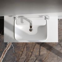 Товар: Тумба под раковину AM.PM Func 100 M8FFUX1002WM подвесная Белая матовая - фото 9 Тумба под раковину AM.PM Func 100 M8FFUX1002WM подвесная Белая матовая — фото 9, Мебель для ванной