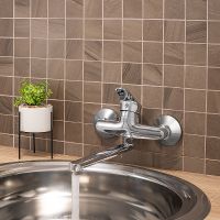 Смеситель для кухни Ростовская Мануфактура Сантехники SL86-005 Хром — фото 4, Смесители