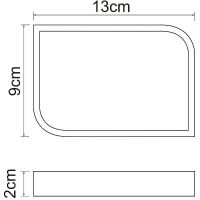 Товар: Мыльница WasserKRAFT Elba K-2729 Черная матовая - фото 4 Мыльница WasserKRAFT Elba K-2729 Черная матовая — фото 4, Мыльницы