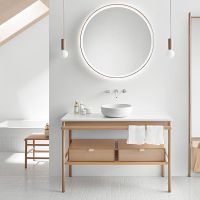 Товар: Зеркало Burgbad 90 SIDG090 с подсветкой с сенсорным выключателем - фото 4 Зеркало Burgbad 90 SIDG090 с подсветкой с сенсорным выключателем — фото 4, Мебель для ванной