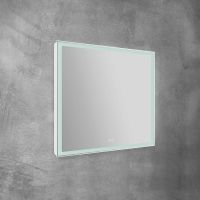 Зеркало BelBagno SPC-GRT-800-800-LED-TCH-WARM с подсветкой с подогревом с сенсорным выключателем — фото 1, Зеркала в ванную комнату