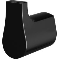 Крючок WasserKRAFT Glan K-5123 Черный глянцевый — фото 1, Крючки для полотенец