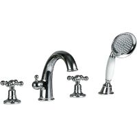 Смеситель на борт ванны Gappo G89 G1189 Хром — фото 1, Смесители на борт ванны