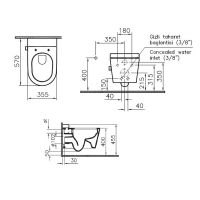 Товар: Унитаз биде Vitra Nest 5176B003-6233 подвесной с сиденьем Микролифт - фото 13 Унитаз биде Vitra Nest 5176B003-6233 подвесной с сиденьем Микролифт — фото 13, Унитазы