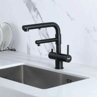 Смеситель для кухни ZorG Inox SZR-3216 GRAFIT Графит — фото 2, Смесители для кухни