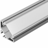 Профиль алюминиевый Arlight 023862 накладной для контурной подсветки Серебристый — фото 1, Профили для светодиодных лент